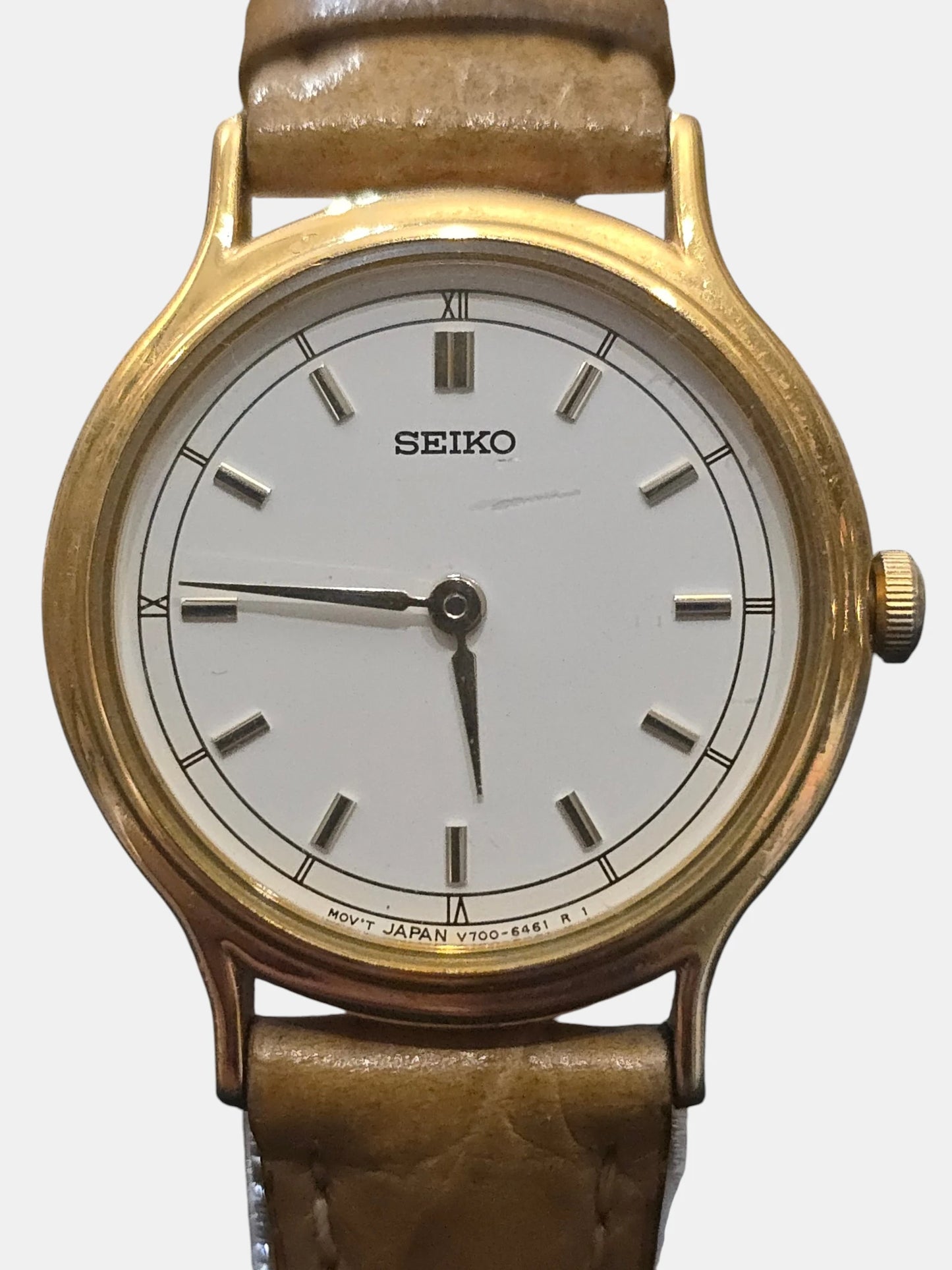 Ceas Seiko Damă Vintage Gold Tone – Classic Elegant Style