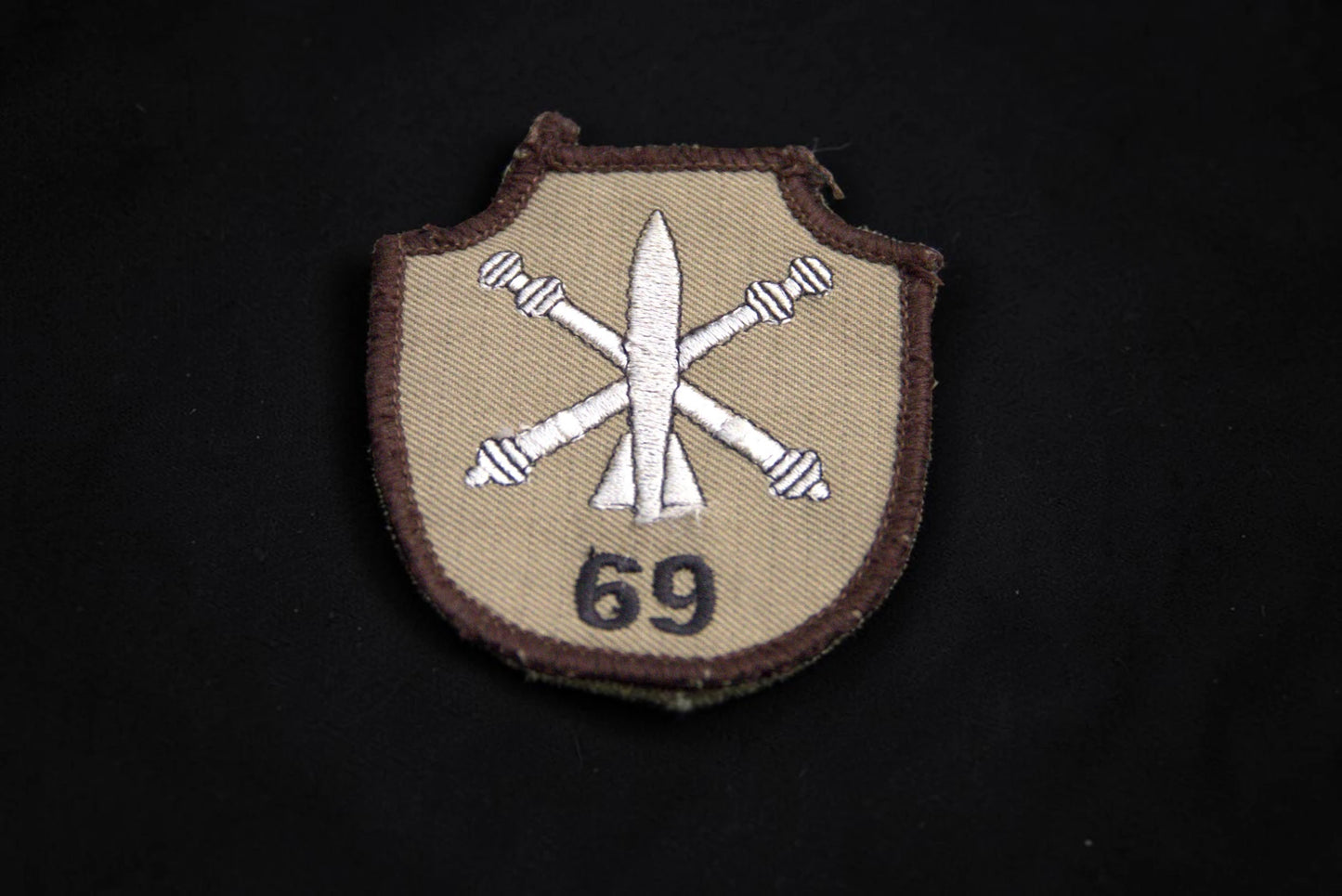 Patch Militar Original Armata Română – Unitate Rachete Antiaeriene Nr. 69