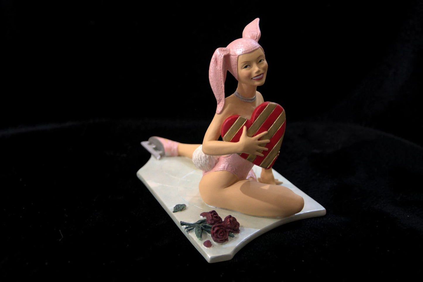 Figurină Decorativă Bunny Girl cu Inimă