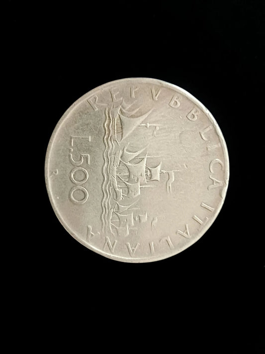 Monedă Italia 500 Lire din Argint 835 – 11g