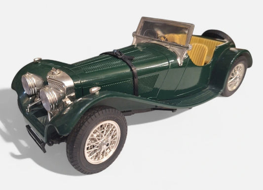 Mașină de colecție Bburago Jaguar SS100 1937 – Model Clasic Vintage