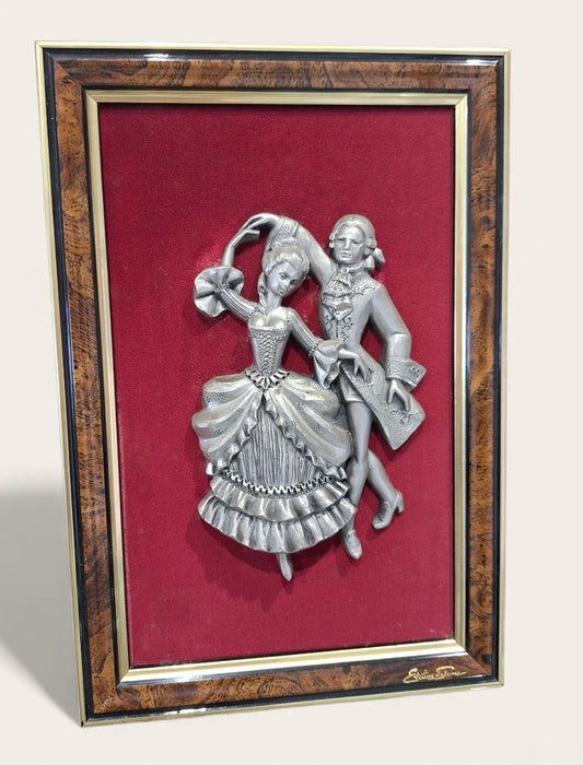 TABLOU LES ETAINS DU PRINCE RELIEF 3D – SCENĂ DANS CLASIC 30x20 cm