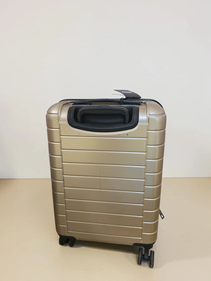 Troler DKNY Hardshell Spinner 4 Roți – Auriu/Champagne, Nou cu Etichete