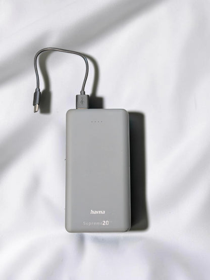Hama Supreme 20HD Power Bank 20.000mAh – Încărcare Rapidă USB-C
