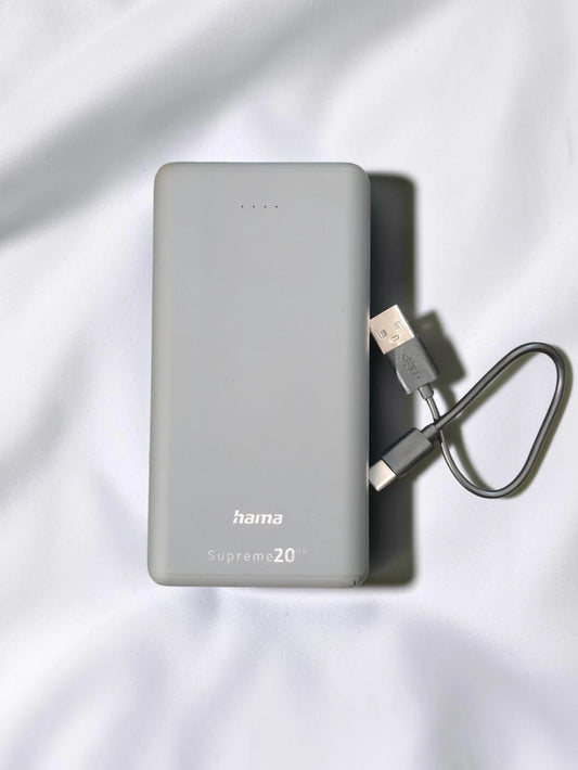 Hama Supreme 20HD Power Bank 20.000mAh – Încărcare Rapidă USB-C