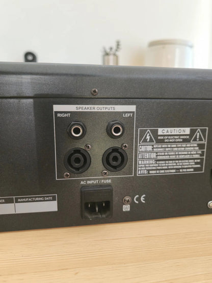 Powerbeat XR-800F – Mixer Audio Amplificat Profesional 8 Canale cu DSP și Egalizator Grafic