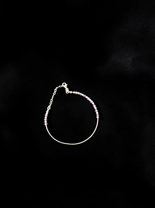 Brățară din Aur 14K cu Ametiste Naturale – 3.2g