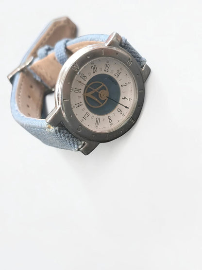Seiko Levante Maritime 5Y37-6000 Vintage Quartz – Ceas 24 Ore / World Compass