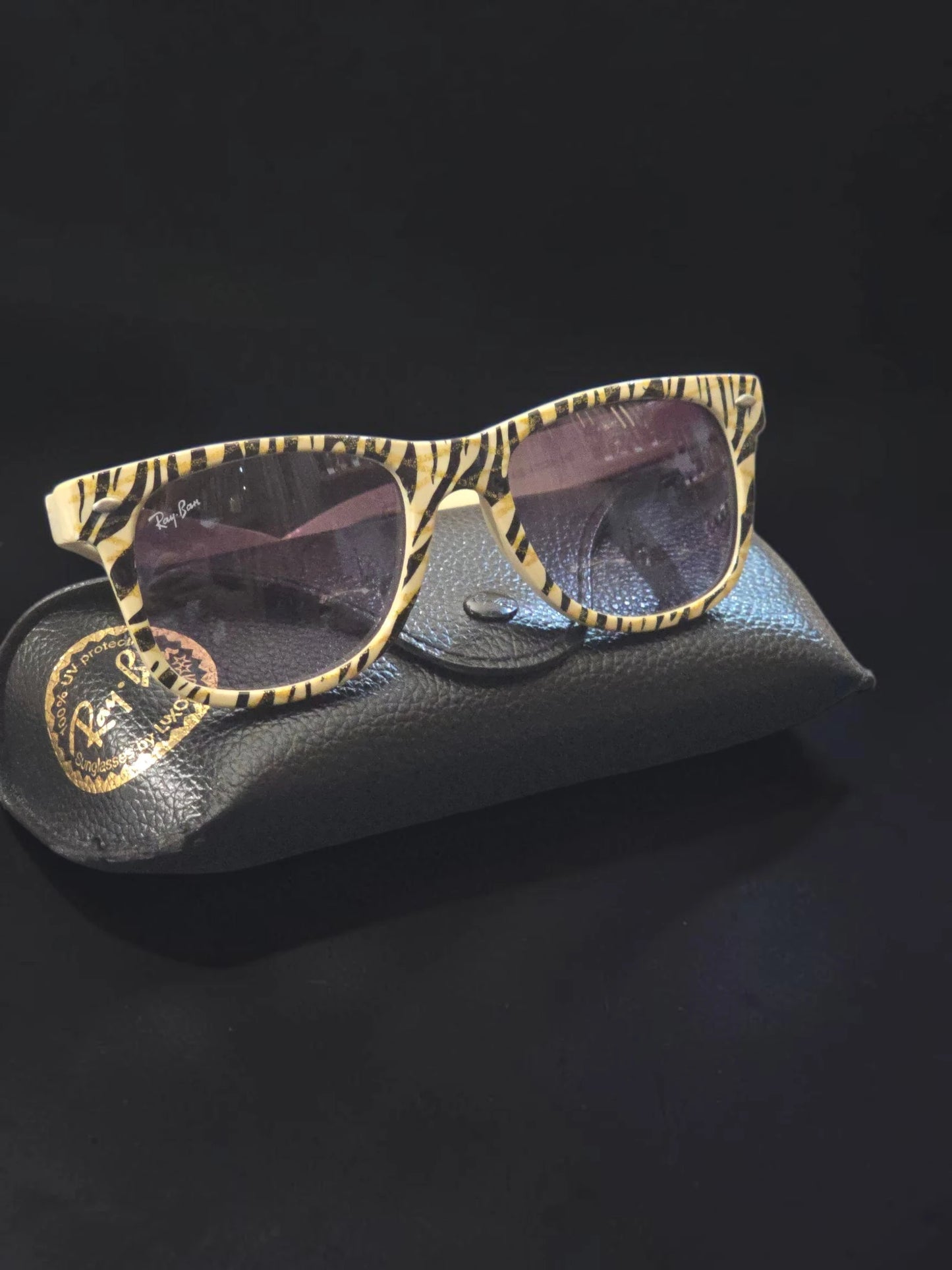 Ray-Ban Original Wayfarer RB2140S Rare Prints – Zebra/Tiger