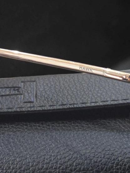 Ochelari de Soare HAWK HW1676 – Ramă Geometrică Aurie – Lentile Gradient