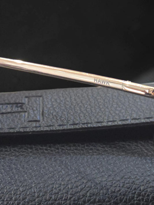 Ochelari de Soare HAWK HW1676 – Ramă Geometrică Aurie – Lentile Gradient