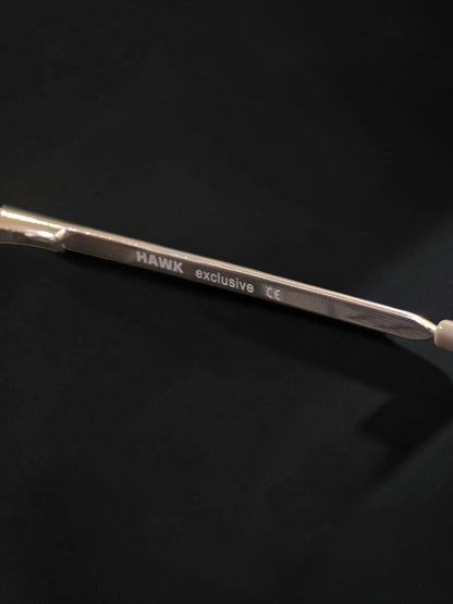 Ochelari de Soare HAWK HW1676 – Ramă Geometrică Aurie – Lentile Gradient