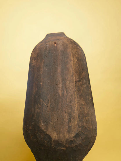 Icoană Ortodoxă „Maica Domnului cu Pruncul” – Pictură pe Lemn, 58 × 26 cm