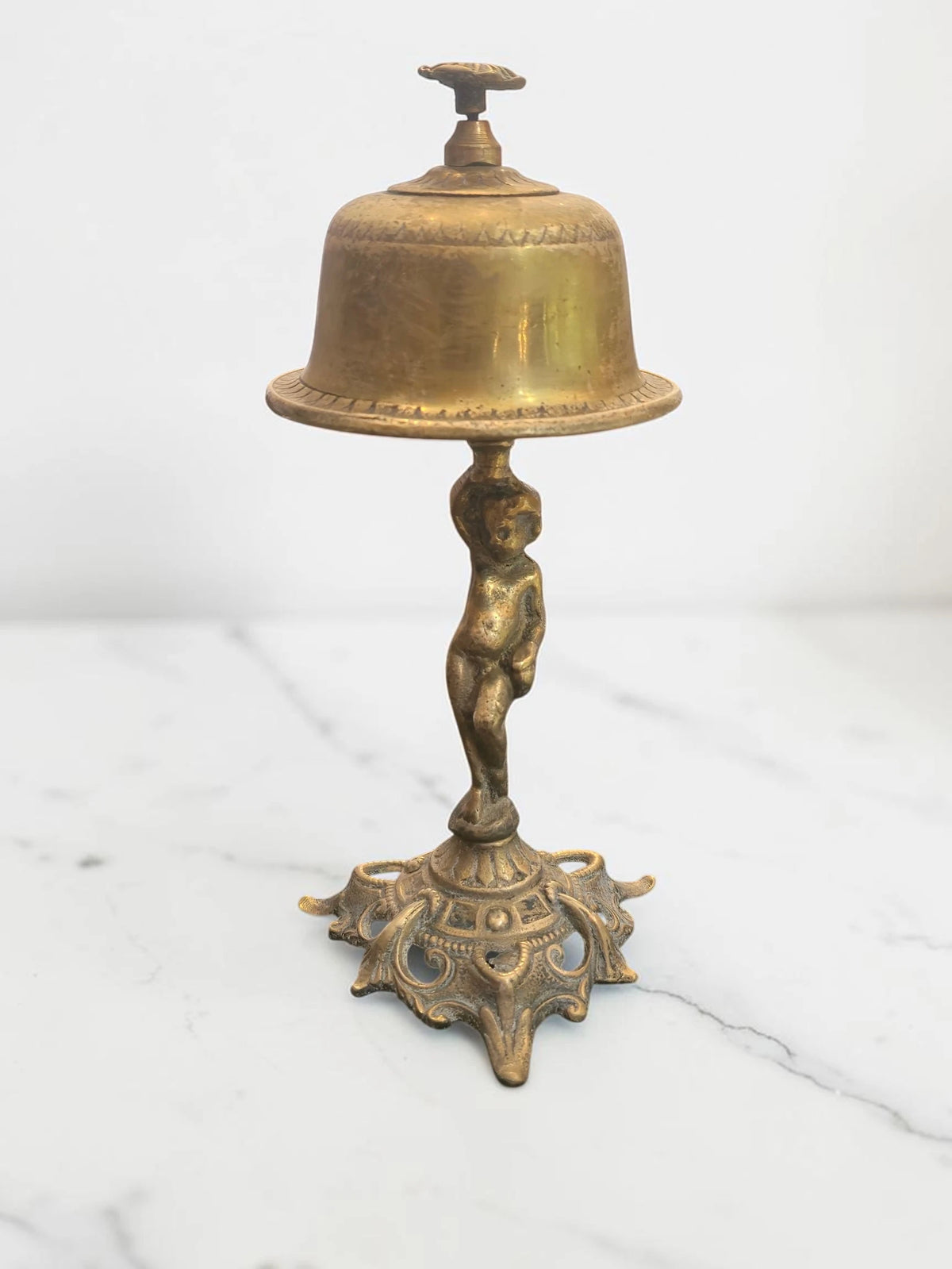 Clopoțel de Masă Vintage Figural – Stil Rococo / Baroc