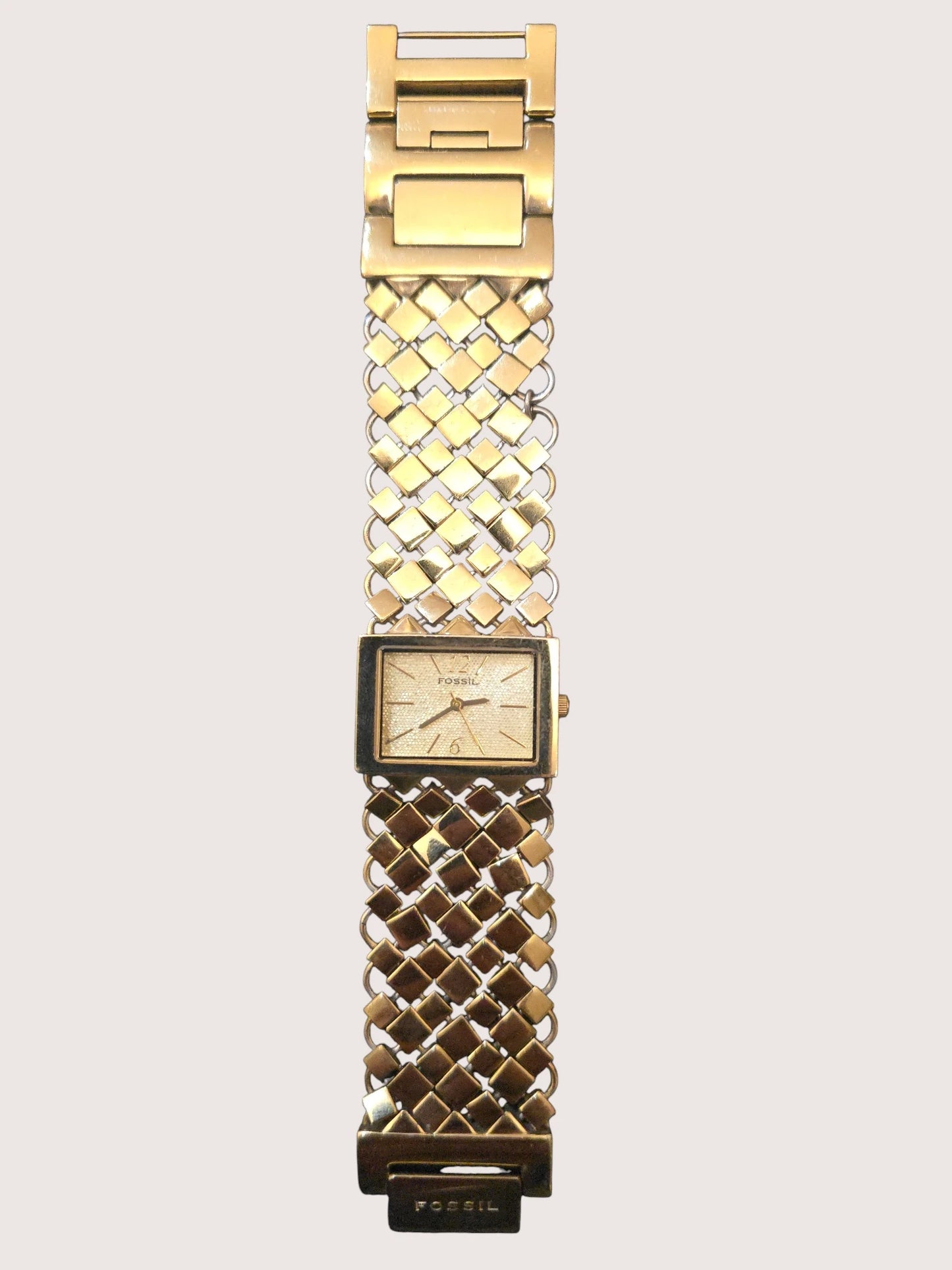 Ceas Damă Fossil Vintage Gold Tone Rectangular Bracelet