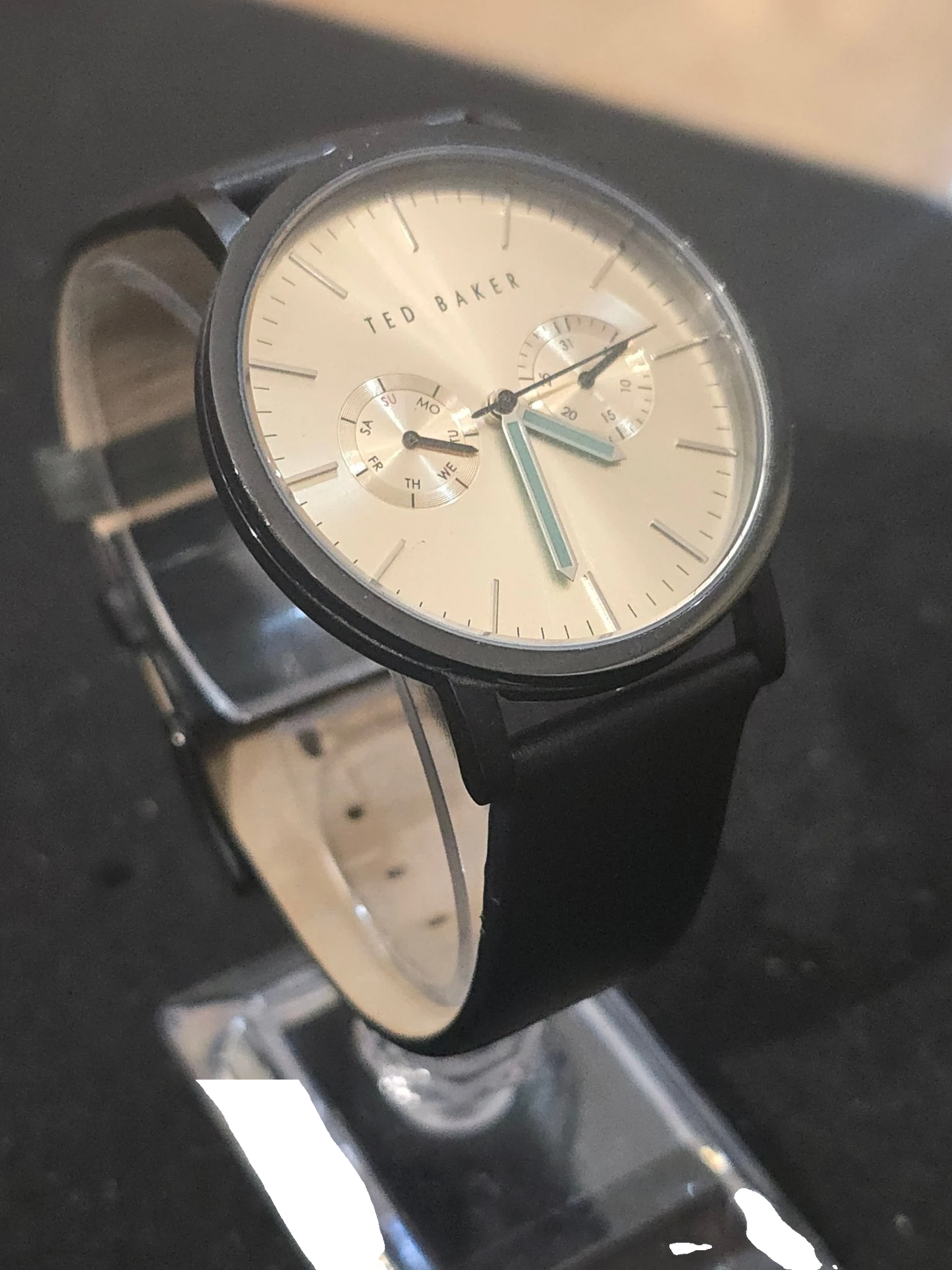 Ceas Ted Baker Bărbați Black & Rose Gold