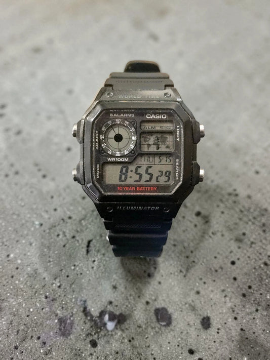Ceas Casio Digital Illuminator WR100M 10 Year Battery
