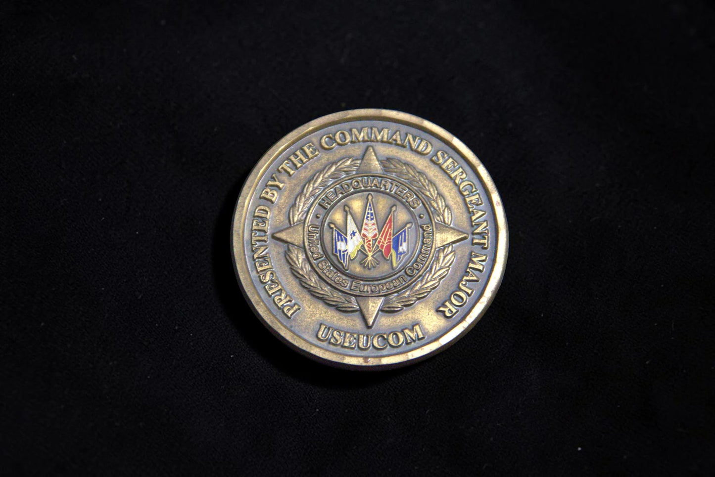 Challenge Coin USEUCOM Command Sergeant Major