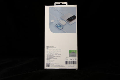 WYE Flux Power Bank cu Cabluri Integrate și Afișaj Digital – Încărcare Rapidă