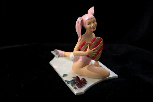 Figurină Decorativă Bunny Girl cu Inimă