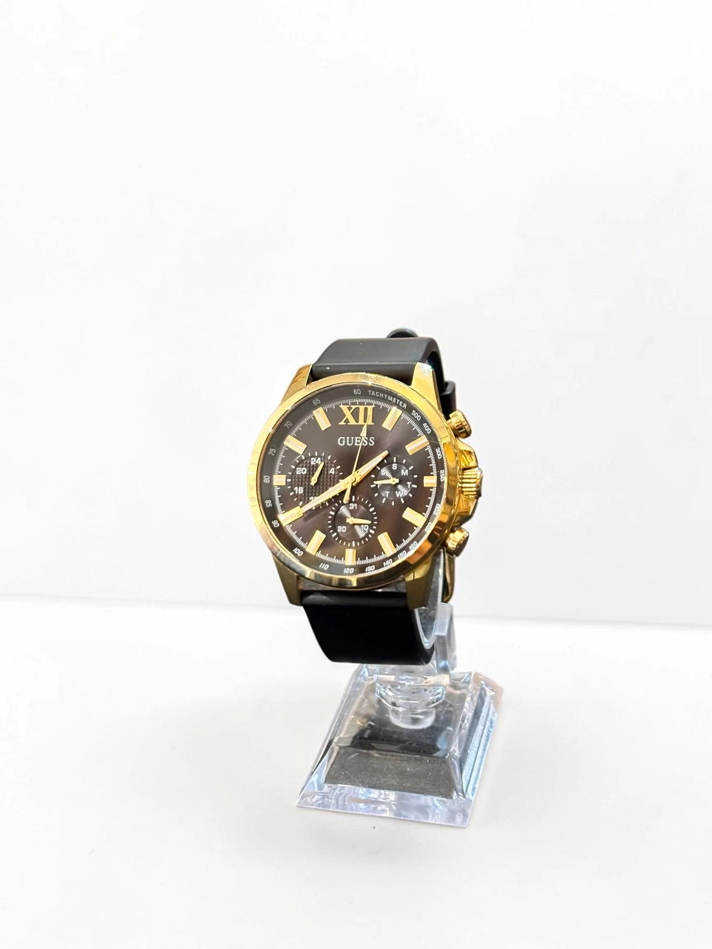 Ceas Guess Walker GW0913G2 – Cronograf – Auriu/Negru