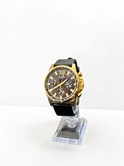 Ceas Guess Walker GW0913G2 – Cronograf – Auriu/Negru