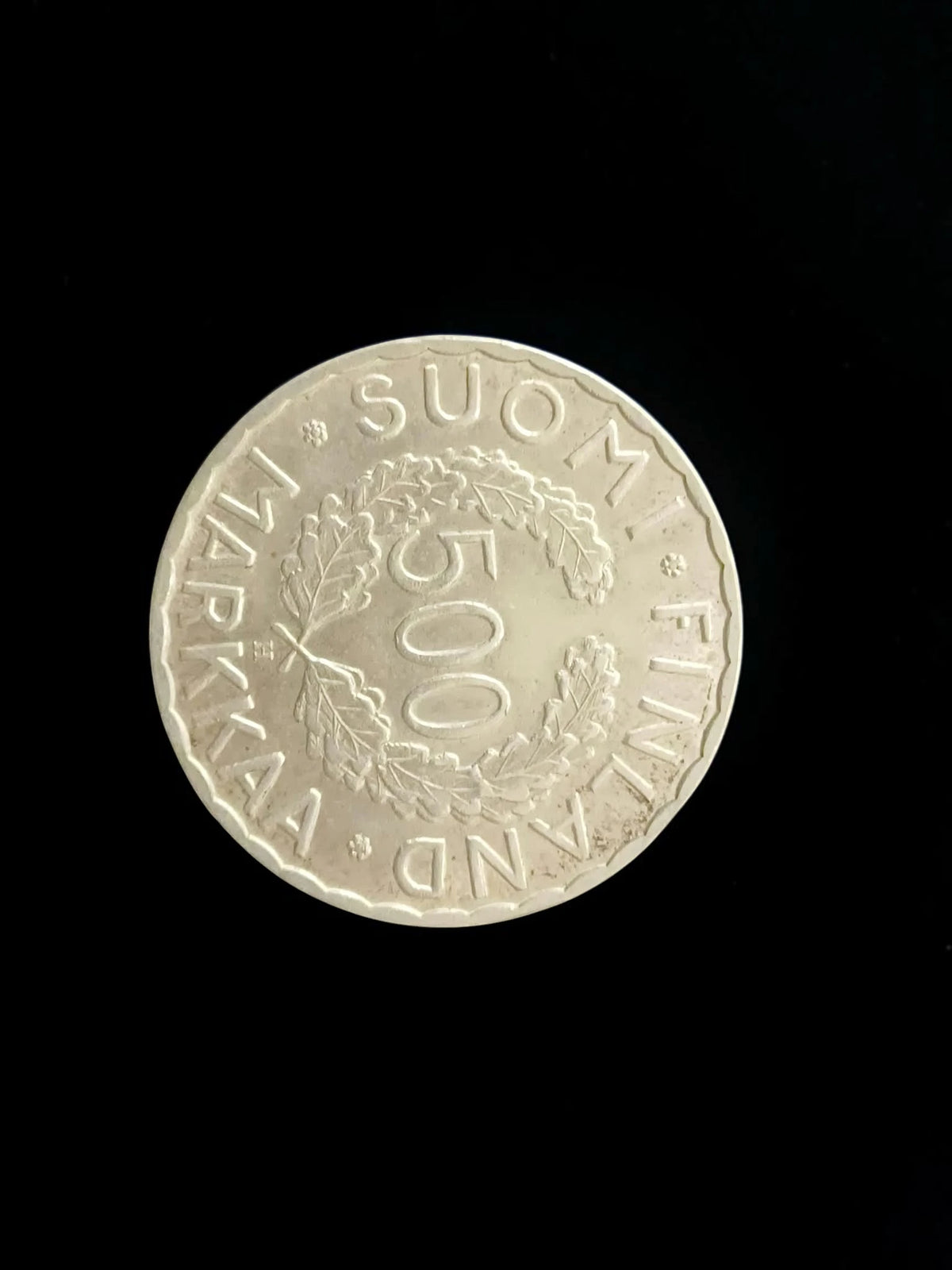 Monedă Finlanda 500 Markkaa 1952 – Jocurile Olimpice Helsinki – Argint 500‰ – 12g