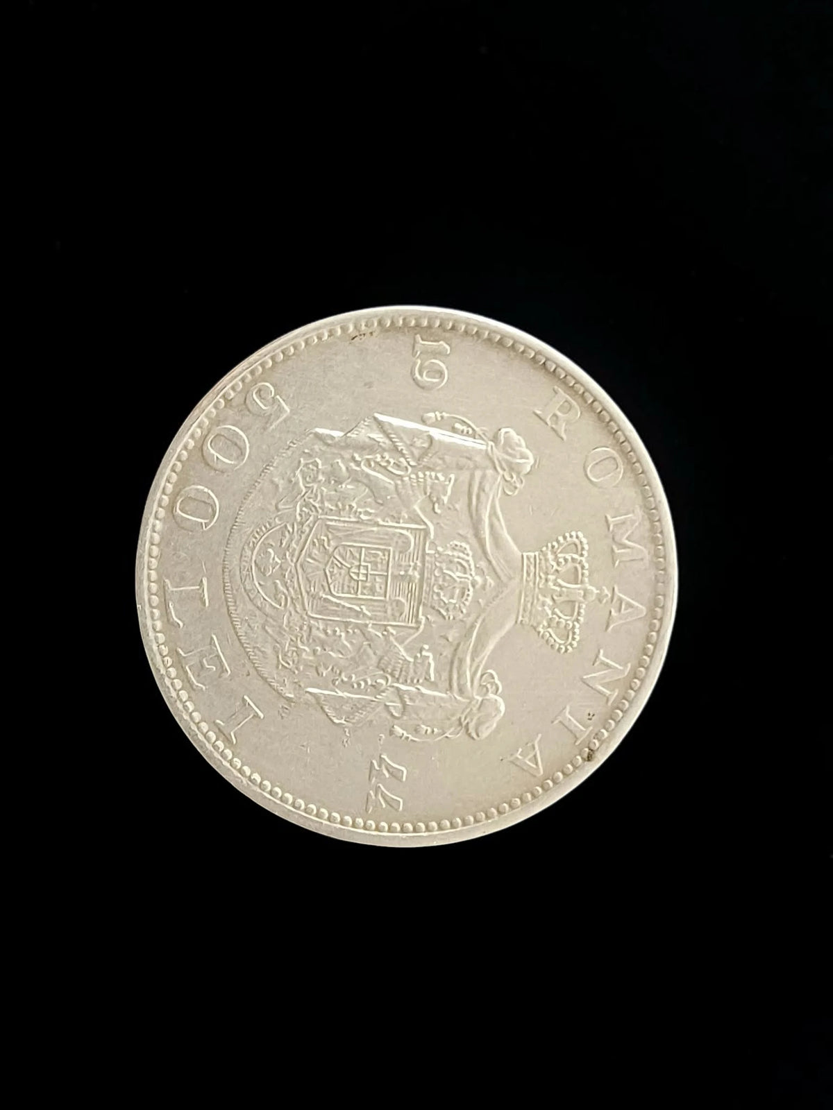 Monedă România 500 Lei 1941 – Regele Mihai I – Argint