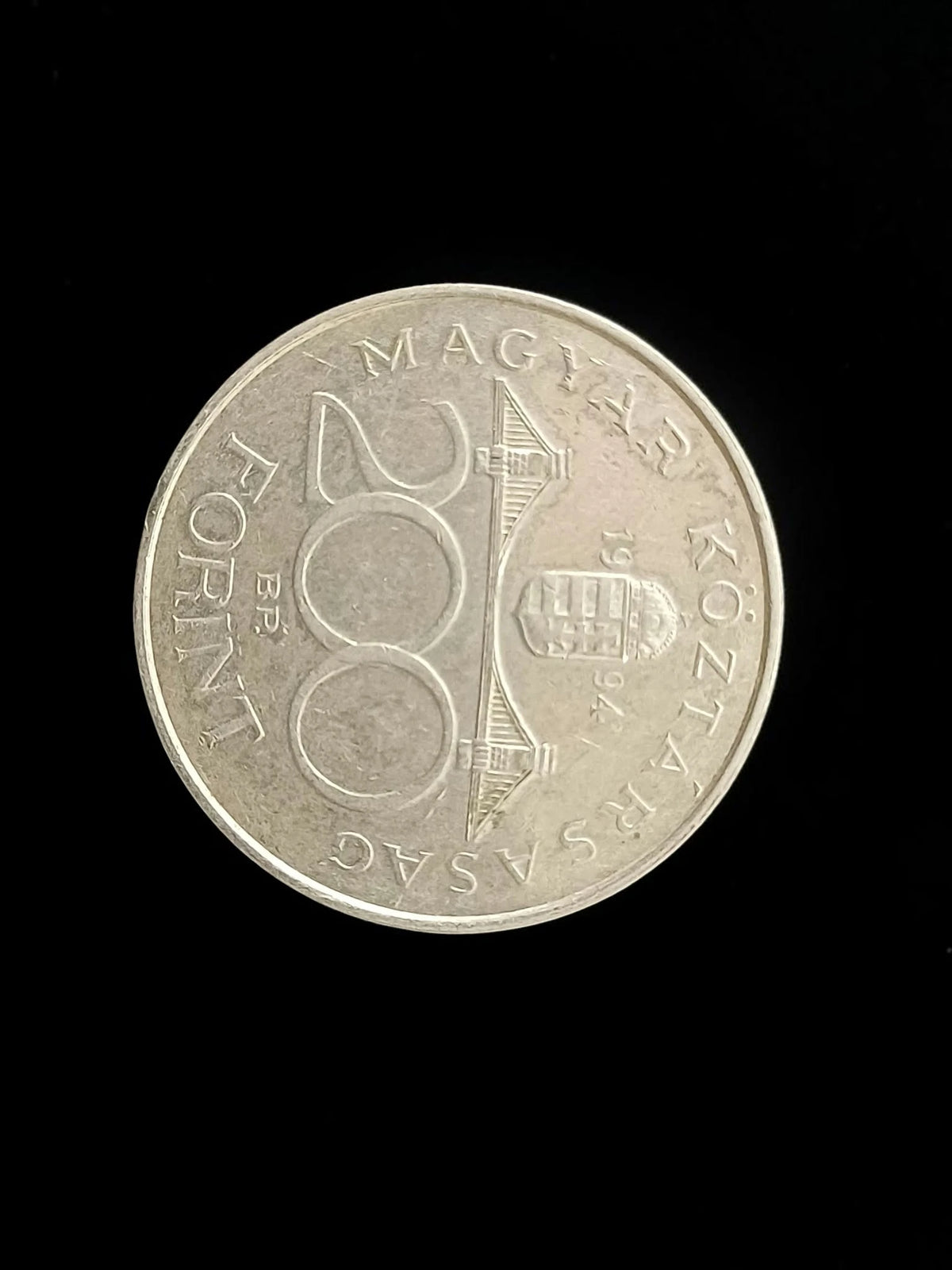Monedă Ungaria 200 Forint 1994 – Ferenc Deák – Argint 500‰ – 12g