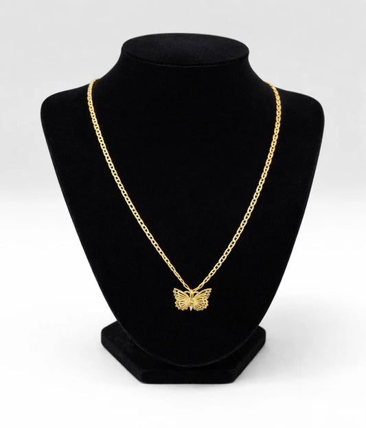 Colier din Aur 14K cu Pandantiv Fluture – 6,66g