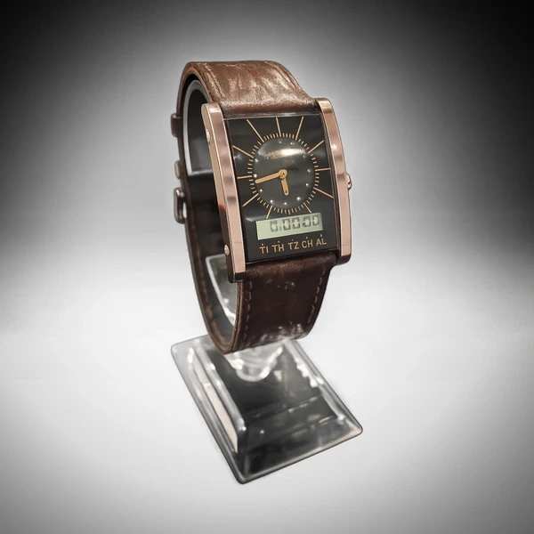 Ceas Tissot Analog Digital – Model Elegant cu Curea Piele