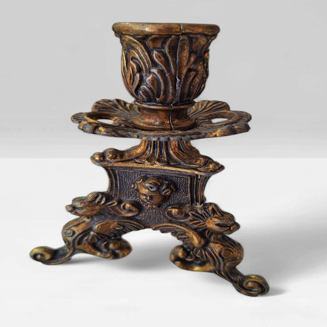 Suport Lumânare Vintage Decorativ - imagine 2