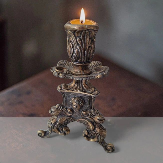 Suport Lumânare Vintage Decorativ - imagine 5