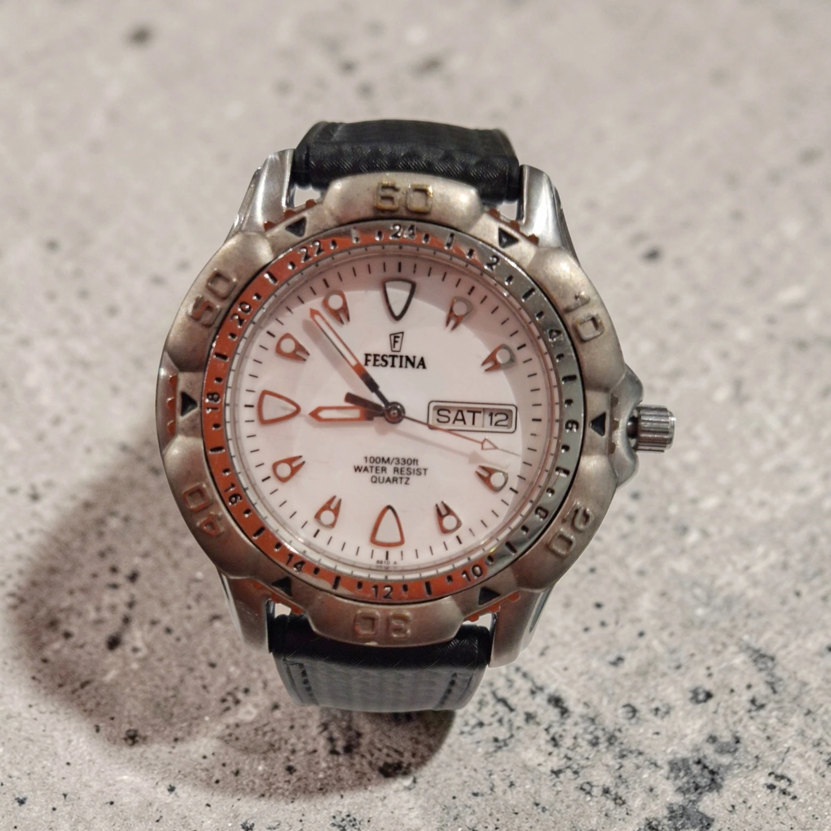 ceas festina barbati quartz sport 100m data zi amanet focsani