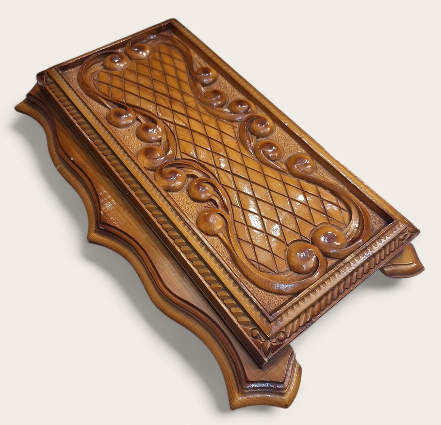 Joc de Table din Lemn – Set Complet, Design Clasic Elegant - imagine 3