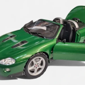 macheta jaguar xkr cabrio verde colectie amanet focsani