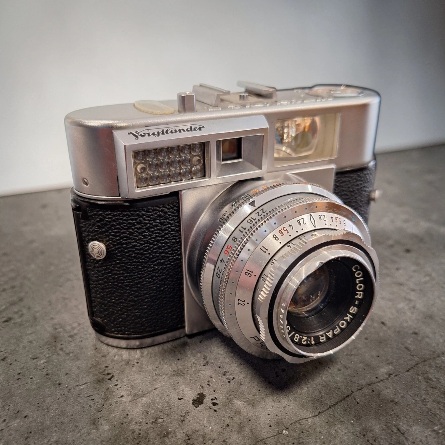 Cameră foto vintage Voigtländer Vito / Vitomatic cu obiectiv Color-Skopar - imagine 2