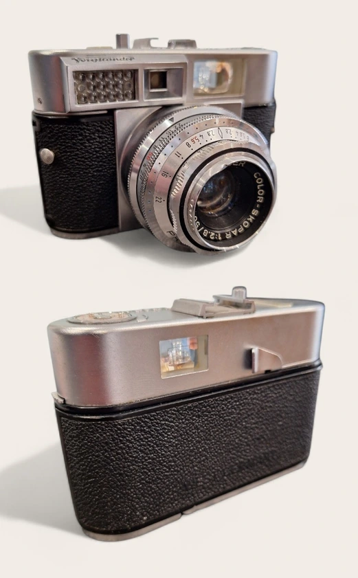 Cameră foto vintage Voigtländer Vito / Vitomatic cu obiectiv Color-Skopar - imagine 3