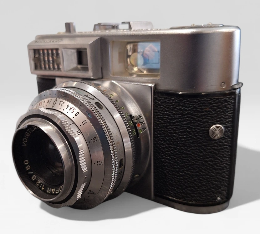 Cameră foto vintage Voigtländer Vito / Vitomatic cu obiectiv Color-Skopar - imagine 4