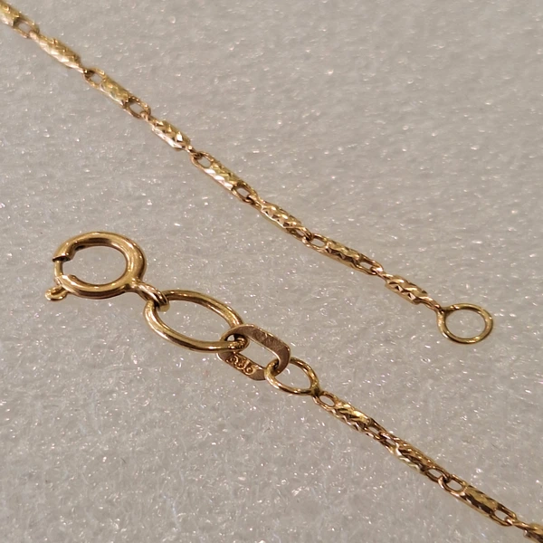 Pandantiv Cruce din Aur 14K cu Lanț – 5,48g - imagine 4