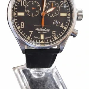 timex waterbury chronograph ceas barbati second hand focsani