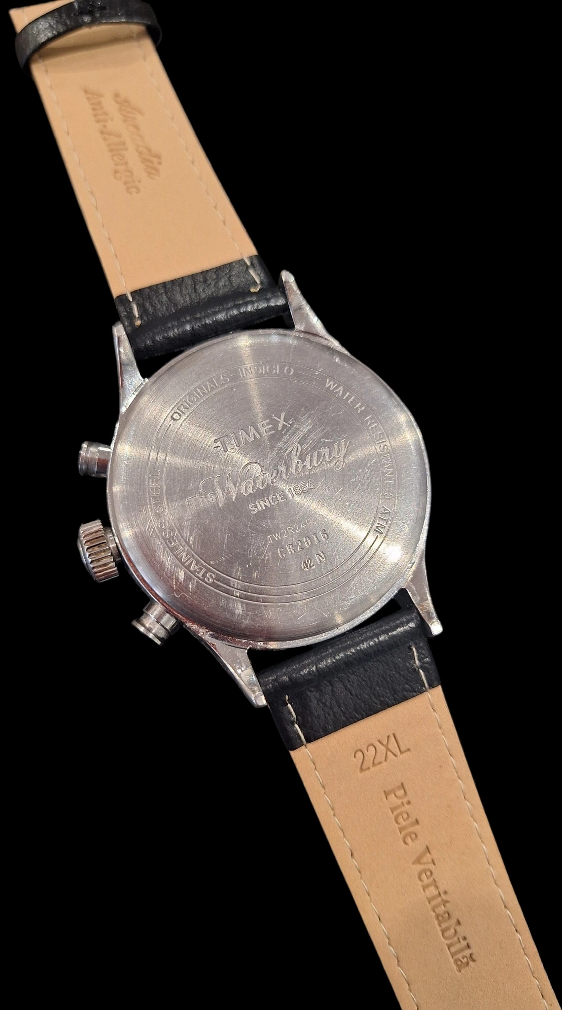 Timex Waterbury Chronograph – Quartz, Curea Piele - imagine 6