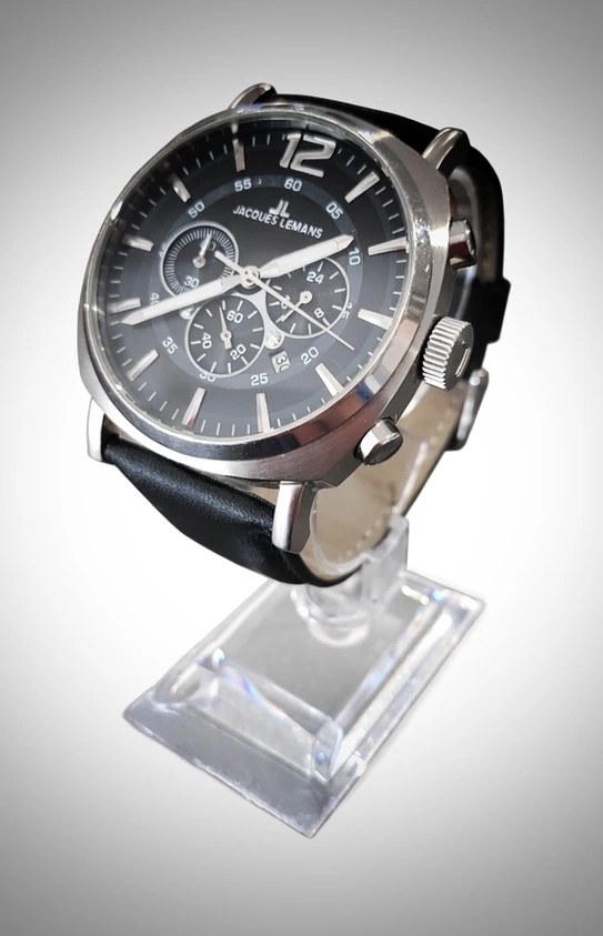 Jacques Lemans Chronograph – Ceas Bărbați, Quartz - imagine 3