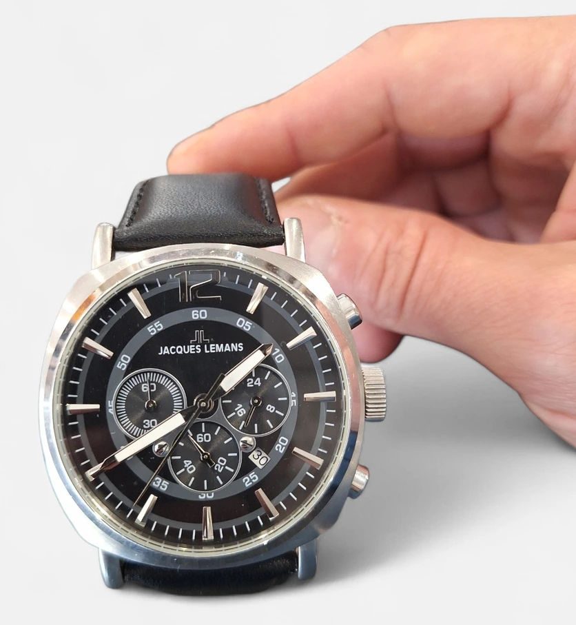 Jacques Lemans Chronograph – Ceas Bărbați, Quartz - imagine 6