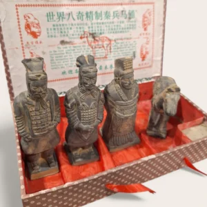 set figurine armata de teracota razboinici chinezesti decor second hand focsani