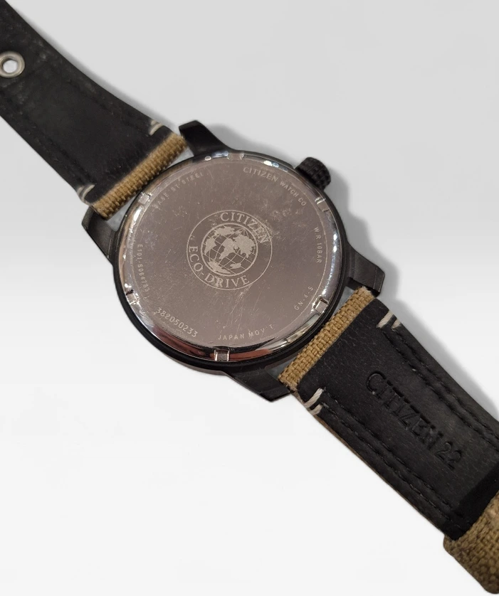 Ceas Citizen Eco-Drive WR100 – Day-Date, curea textilă - imagine 3