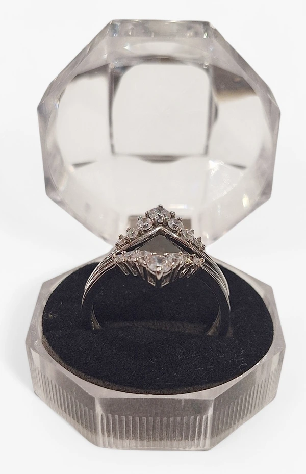 inel argint 925 cristale zirconiu elegant dama