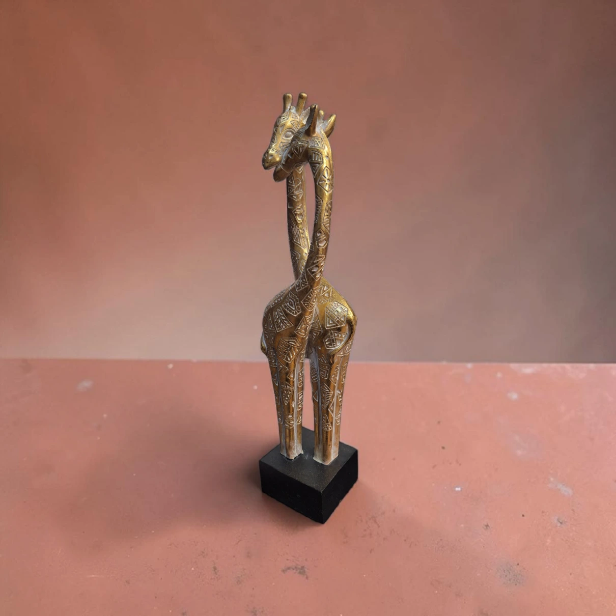 Statuetă Decorativă Girafe – Rășină (Polyresin) 37 cm - imagine 2