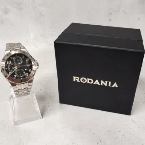ceas rodania cronograf quartz barbati cu cutie originala