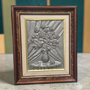 tablou relief floral trandafiri 40x32